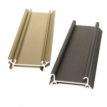 Modern furniture aluminum profile wardrobe rail for sliding door bottom Rail Profile